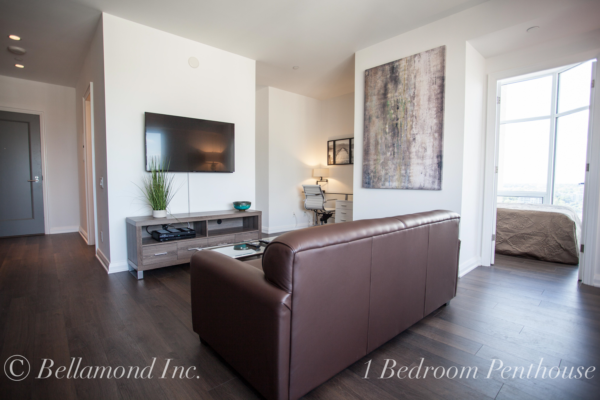 Bellamond Yorkville Penthouse Suite - the Living Room