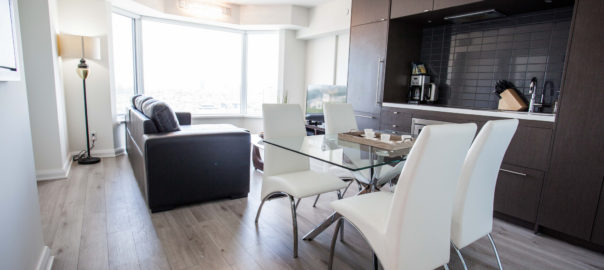 Bellamond Yorkville - 2 Bedroom Suite - Living and Dining Room
