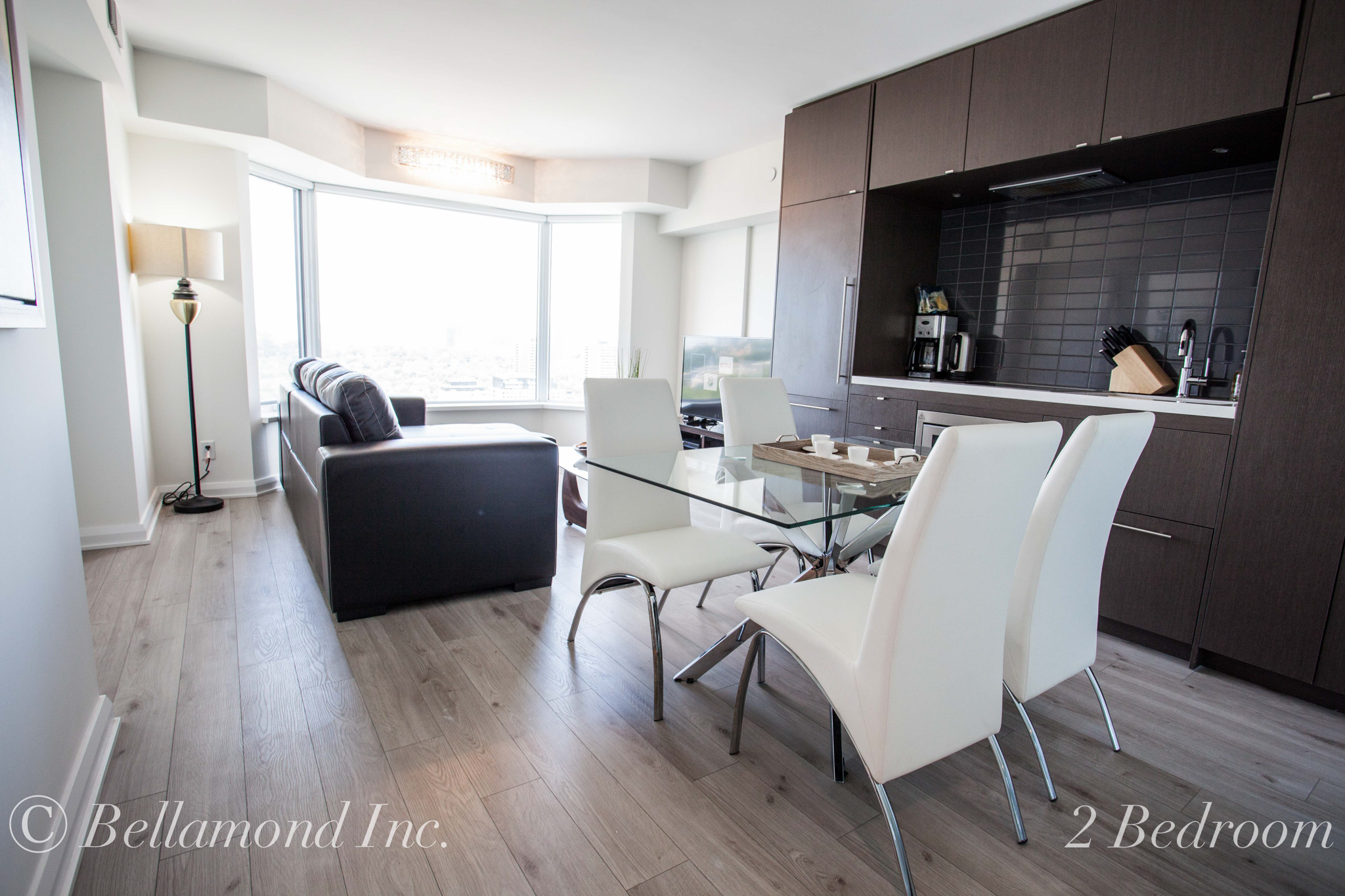 Bellamond Yorkville - 2 Bedroom Suite - Living and Dining Room